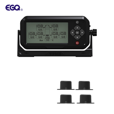 ISO9001 LCD van het autotpms Systeem Segmentvertoning 4 Deegtype Sensorwiel