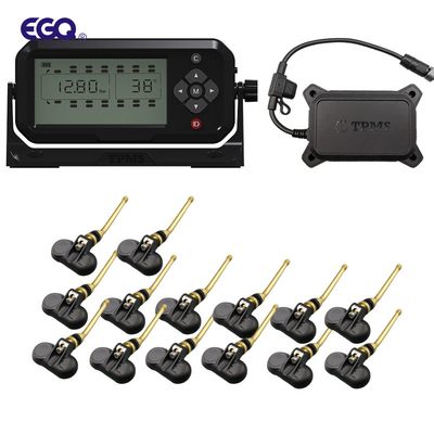 14 wiel klepsteelsensor vrachtwagen TPMS bandenspanningscontrolesysteem