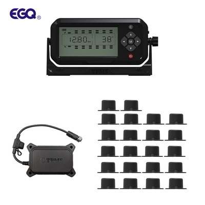 Low Power Waarschuwing Truck TPMS Voor 22 Wielen ACC Input / RS232 Output