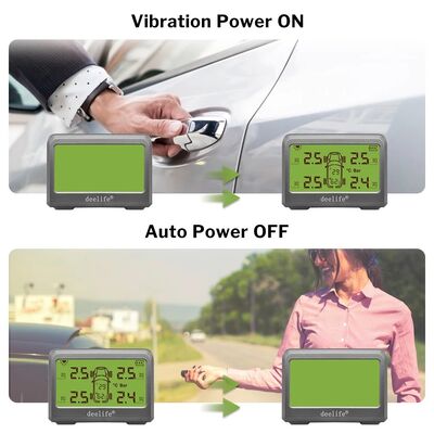 MY66 Auto TPMS Monitoring Tire Pressure 433MHz Interne sensor