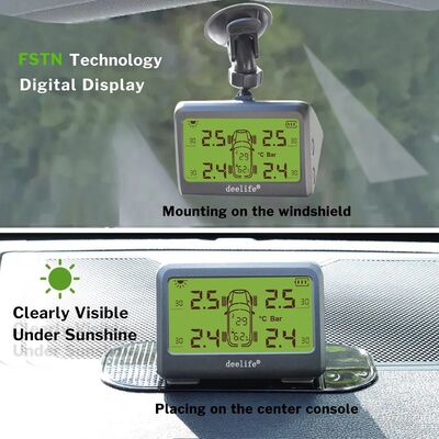 MY66T Auto TPMS Vochtigheidscontrole banddruk 433MHz Externe sensor