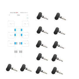 Bluetooth Acht van het de Druk Controlesysteem 120Psi van de Sensoren de Slimme Band Auto TPMS