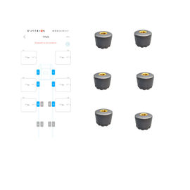 120 Psi-van het de Druk Controlesysteem van de Autoband APP Bluetooth Autotpms Systeem In real time