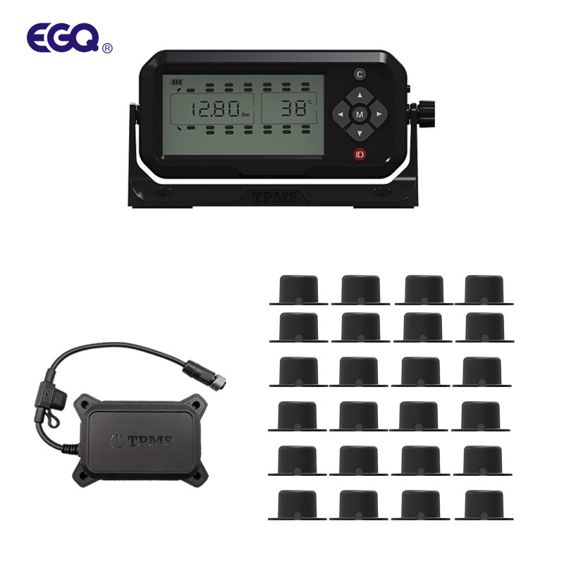 Heavy Duty Trucks Bandenspanningscontrolesysteem Truck TPMS Voor 24 wielen