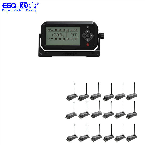 22 van de de Vrachtwagenband van de wielauto TPMS 345mAh 433.92HMz de Output van de de Druksensor RS232