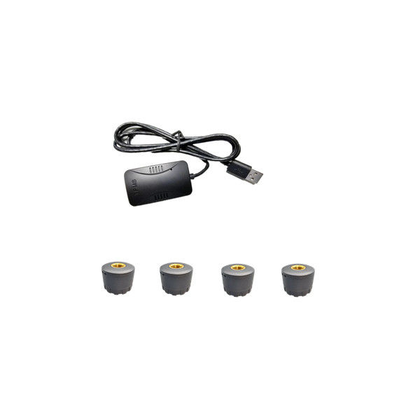Zonne de Druk Controlesysteem 2,7 Duim USB Digitale 433.92mhz van de Vrachtwagenband