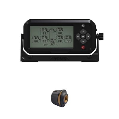 LCD Vertoning Één van de de Banddruk van de Bandbus TPMS het Controlesysteem